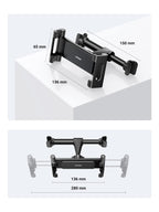 UGREEN Auto Tablet Houder Hoofdsteun 360?? Rotatie voor 4,7 tot 12,9 Inch Tablet