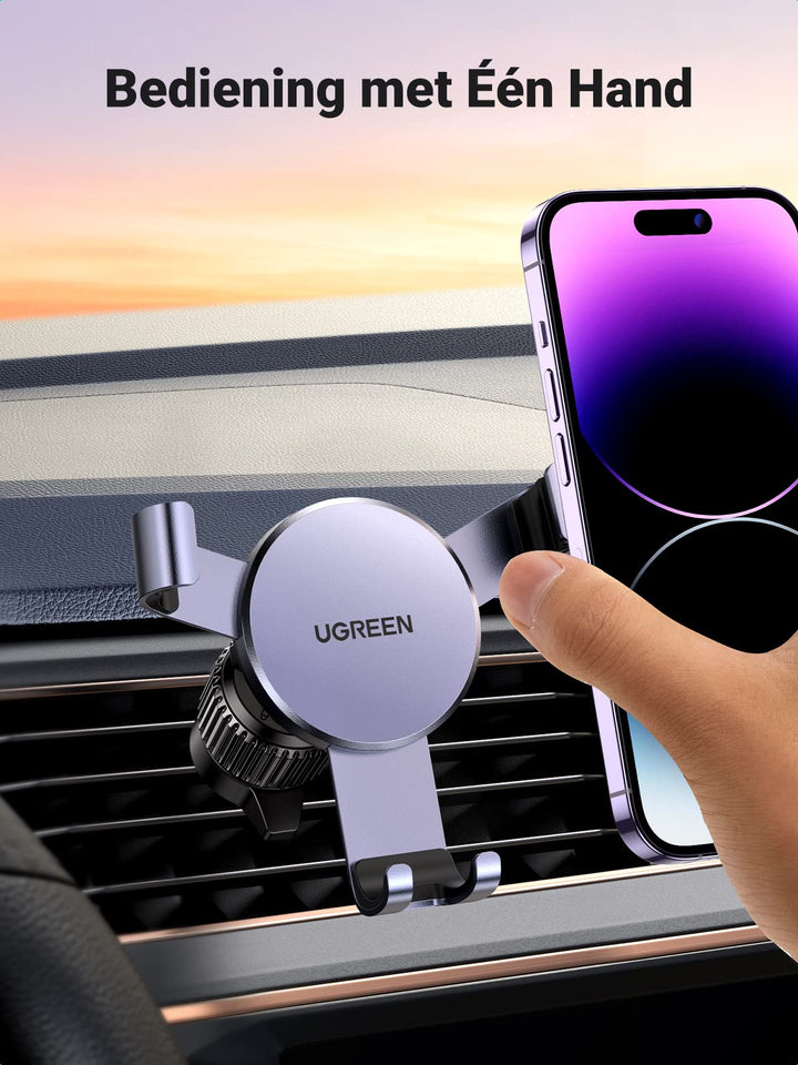 UGREEN Auto Telefoonhouder 2022 Verbeterde Ontluchter Staart Haak Car Phone Holder