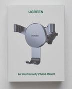 UGREEN Auto Telefoonhouder 2022 Verbeterde Ontluchter Staart Haak Car Phone Holder Compatibel met iPhone 15 14 13 12 Pr