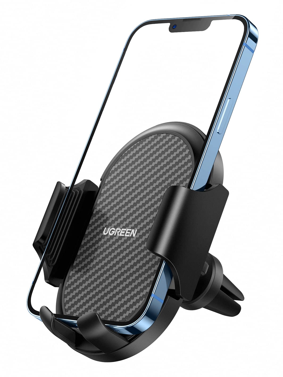 UGREEN Auto Telefoonhouder Ontluchter 360 Rotatie Clip Auto Houder Compatibel met iPhone 14 Pro
