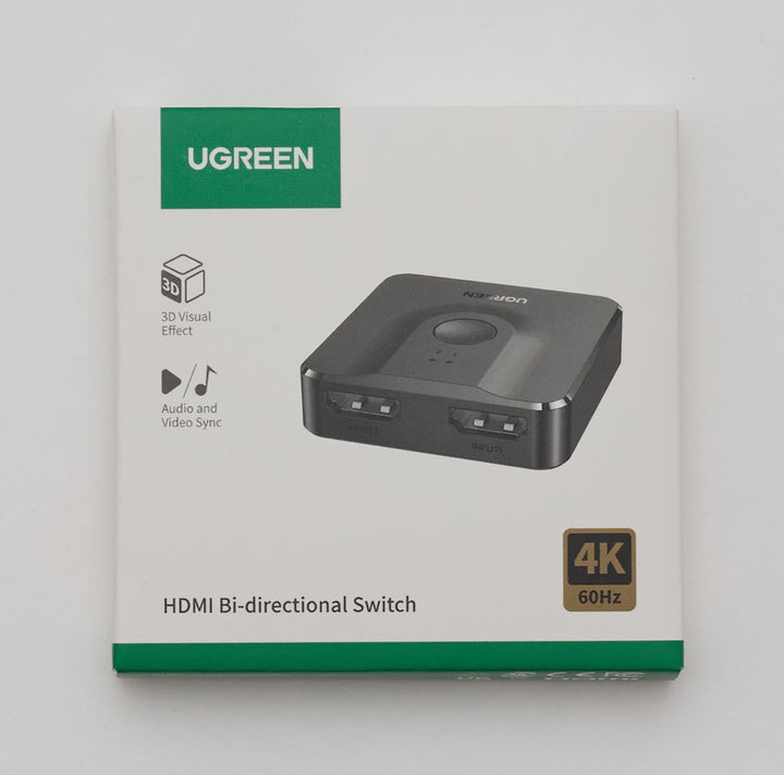 UGREEN HDMI 2.0 Switch 4K@60Hz Bidirectioneel HDMI Switch