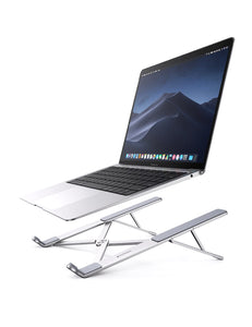 UGREEN Laptop Standaard Draagbare Aluminium Laptop Stand Opvouwbaar 5 Niveaus in Hoogte Verstelbare Laptop Houder