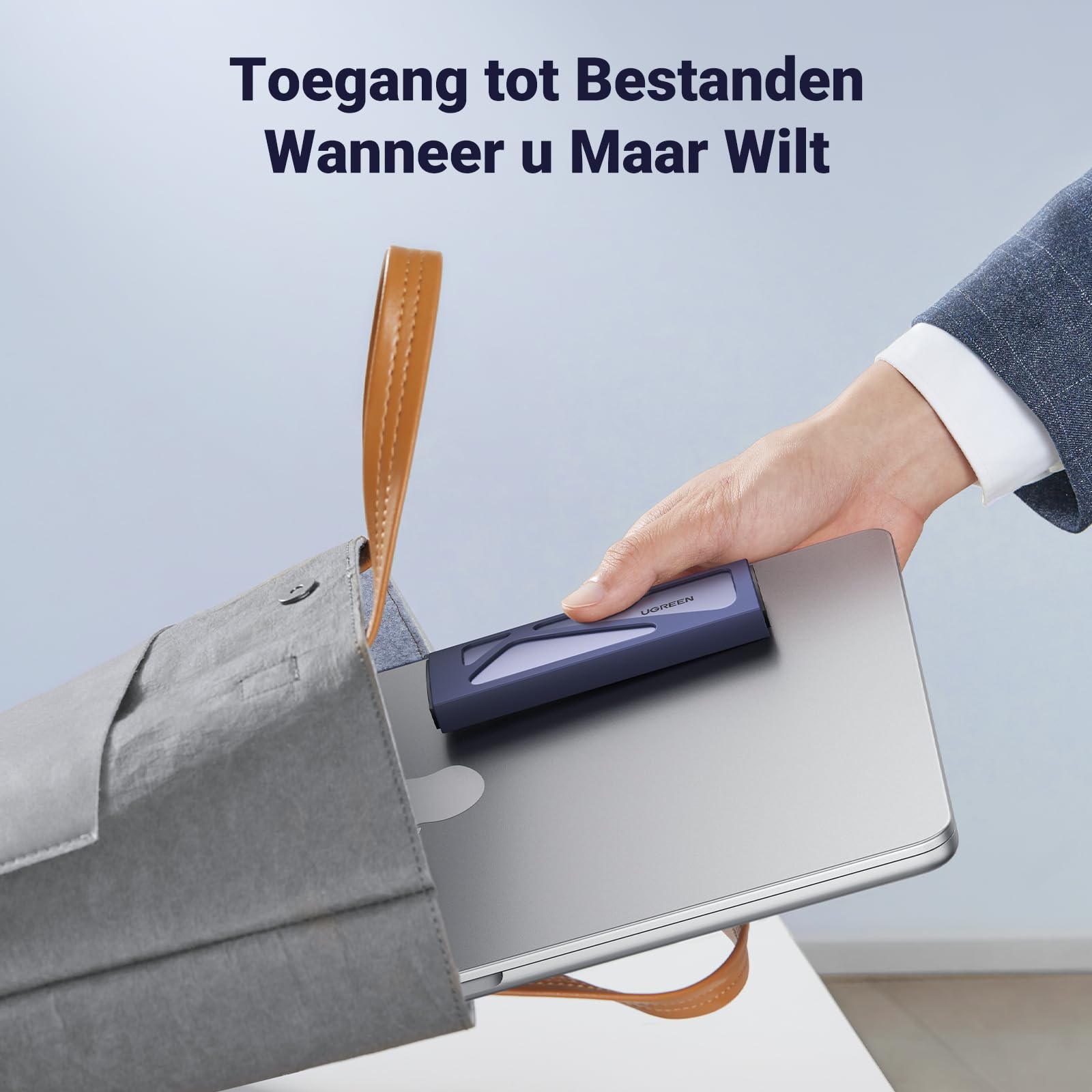 Inter-Tech GD-MS013 M.2 behuizing Blauw