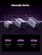 UGREEN Nexode 30W USB C Oplader USB C GaN II Tech Snellader