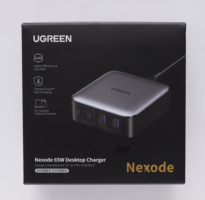 UGREEN Nexode 65W USB C GaN Oplader met 4 poorten - 23