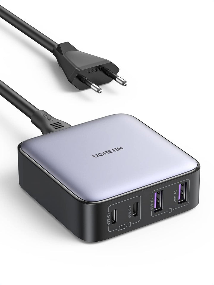 UGREEN Nexode 65W USB C GaN Oplader met 4 poorten - 14