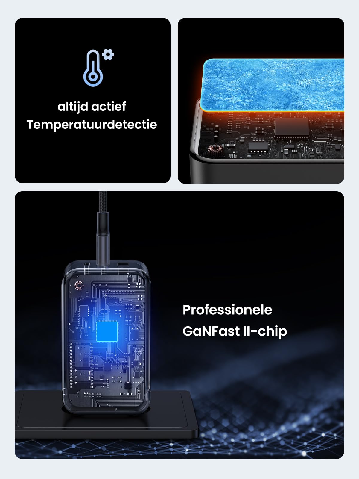 INTENSO USB-Ladegerät, 65 W, 1x USB-A, 2x USB-C, PD3.0, QC4.0, GaN, weiß | Ladegeräte für USB-Geräte günstig kaufen | elektronik INTENSO USB-Ladegerät, 65 W, 1x USB-A, 2x USB-C, PD3.0, QC4.0, GaN, weiß | Ladegeräte für USB-Geräte günstig kaufen | elektronik