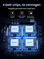 UGREEN Nexode 200W USB C GaN Oplader met 6 poorten - 14
