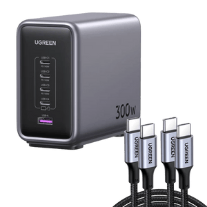 UGREEN Nexode USB C-oplader 300W USB C kabel 100W