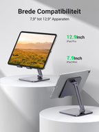 UGREEN Tablet Houder Aluminium Tablet Stand Verstelbare Bureau Tablet Standaard