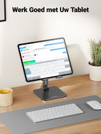 UGREEN Tablet Houder Aluminium Tablet Stand Verstelbare Bureau Tablet Standaard