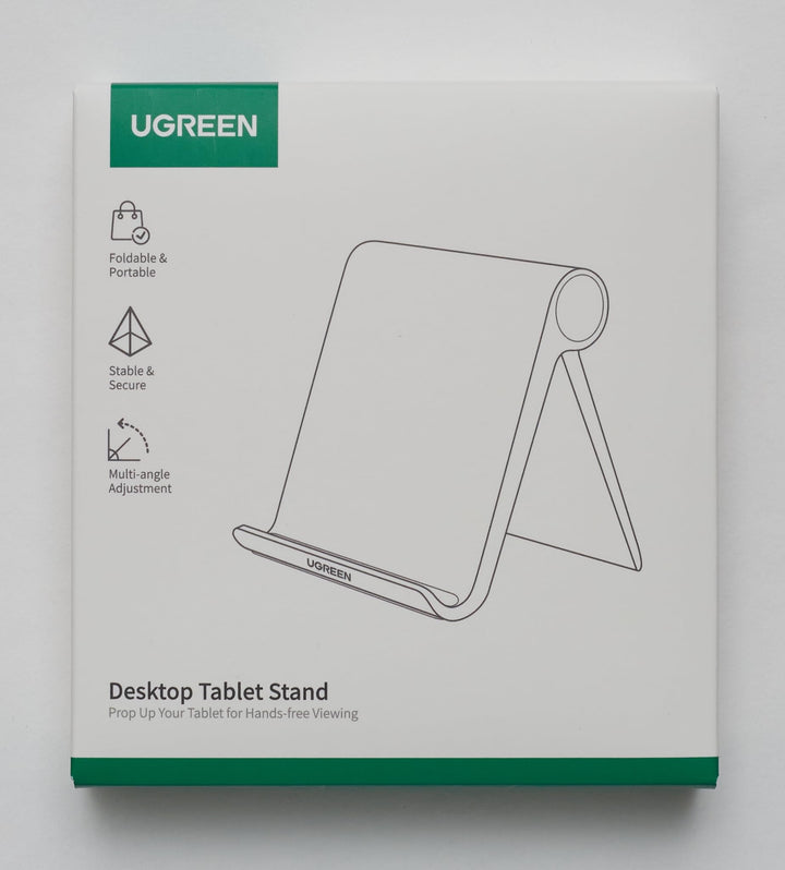 UGREEN Tablet Houder Verstelbare Hoek Tablet Stand Zwart