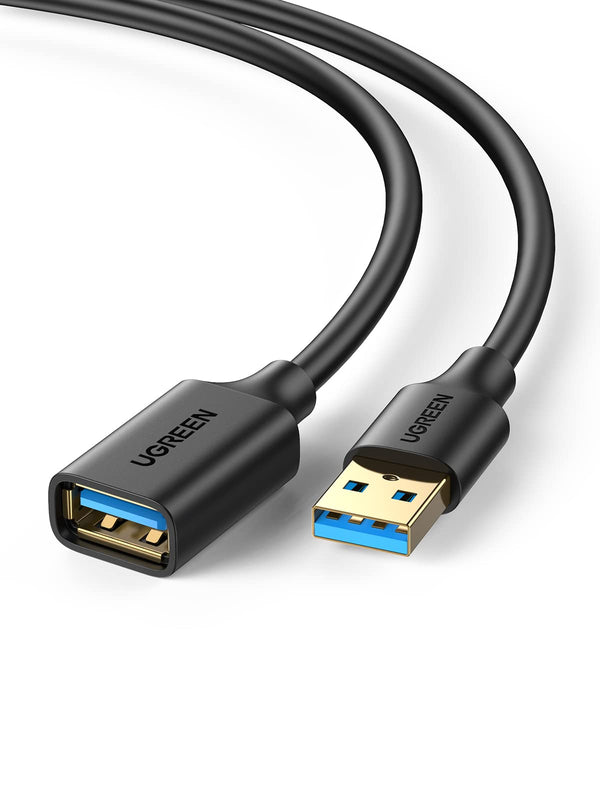 UGREEN USB 3.0 Verlengkabel 5Gbps Datakabel USB 3.0 A Male naar A Female Datakabel. (1M)