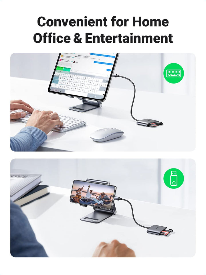 UGREEN USB C Kaartlezer naar SD/TF/USB 2.0 Adapter USB C Kaartlezer¡ê?