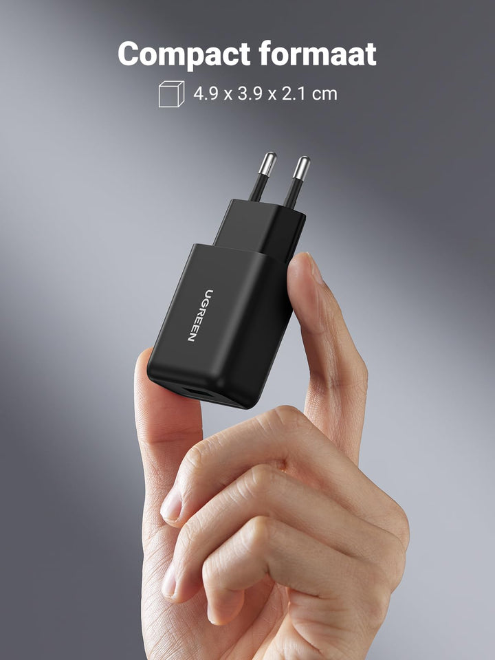 UGREEN USB Oplader 3A USB Quick Charge 3.0 Snellader